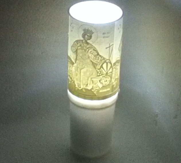 ΗΛΕΚΤΡΙΚΟ ΚΕΡΙ ΜΕ ΤΗΝ ΑΓΙΑ ΑΙΚΑΤΕΡΙΝΗ 90 ΗΜΕΡΩΝ ΝΥΚΤΟΣ