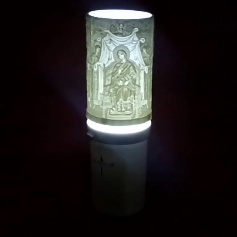 ΗΛΕΚΤΡΙΚΟ ΚΕΡΙ ΜΕ ΤΗΝ ΠΑΝΑΓΙΑ ΕΓΚΥΜΟΝΟΥΣΑ 90 ΗΜΕΡΩΝ