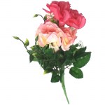 Μπουκέτα λουλούδια ροζ 35-45cm