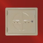 ΠΟΡΤΑΚΙ ΠΛΑΣΤΙΚΟ 35Χ30 ΜΠΕΖ