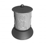 ΗΛΕΚΤΡΙΚΟ ΚΑΝΤΗΛΙ ΜΕ ΤΗΝ ΑΓΙΑ ΧΡΥΣΗ ΑΣΗΜΙ