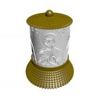 ΗΛΕΚΤΡΙΚΟ ΚΑΝΤΗΛΙ ΜΕ ΤΗΝ ΑΓΙΑ ΔΟΜΝΑ ΧΡΥΣΟ