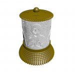 ΗΛΕΚΤΡΙΚΟ ΚΑΝΤΗΛΙ ΜΕ ΤΗΝ ΑΓΙΑ ΕΥΓΕΝΙΑ ΧΡΥΣΟ