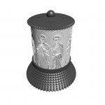 ΗΛΕΚΤΡΙΚΟ ΚΑΝΤΗΛΙ ΓΙΑ ΤΟΝ ΑΓΙΟ ΕΥΛΑΜΠΙΟ ΚΑΙ ΤΗΝ ΑΓΙΑ ΕΥΛΑΜΠΙΑ ΑΣΗΜΙ