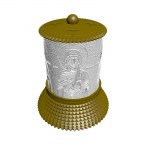 ΗΛΕΚΤΡΙΚΟ ΚΑΝΤΗΛΙ ΜΕ ΤΗΝ ΑΓΙΑ ΦΕΒΡΩΝΙΑ ΧΡΥΣΟ