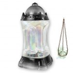 Κρυστάλλινο καντήλι 35 εκ. Ρόδος με κρεμαστή καντήλα