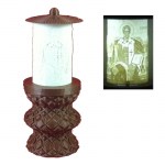 ΗΛΕΚΤΡΙΚΟ ΚΑΝΤΗΛΙ ΜΕ ΤΟΝ ΑΓΙΟ ΒΛΑΣΙΟ ΜΙΚΡΟ ΧΑΛΚΟΥ