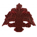 Αετός Δικέφαλος Βυζαντινός μπορντό