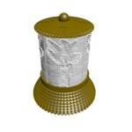 ΗΛΕΚΤΡΙΚΟ ΚΑΝΤΗΛΙ ΜΕ ΤΟΝ ΑΓΙΟ ΣΕΒΑΣΤΙΑΝΟ ΧΡΥΣΟ