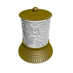 ΗΛΕΚΤΡΙΚΟ ΚΑΝΤΗΛΙ ΜΕ ΤΗΝ ΑΓΙΑ ΘΕΟΔΩΡΑ ΧΡΥΣΟ