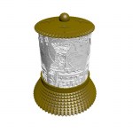 ΗΛΕΚΤΡΙΚΟ ΚΑΝΤΗΛΙ ΜΕ ΤΗΝ ΑΓΙΑ ΘΕΟΦΑΝΩ ΧΡΥΣΟ