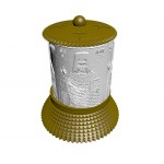 ΗΛΕΚΤΡΙΚΟ ΚΑΝΤΗΛΙ ΜΕ ΤΟΝ ΑΓΙΟ ΑΓΑΠΙΟ ΧΡΥΣΟ