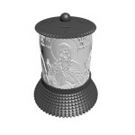 ΗΛΕΚΤΡΙΚΟ ΚΑΝΤΗΛΙ ΜΕ ΤΟΝ ΑΓΙΟ ΓΕΡΜΑΝΟ ΑΣΗΜΙ