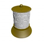 ΗΛΕΚΤΡΙΚΟ ΚΑΝΤΗΛΙ ΜΕ ΤΟΝ ΑΓΙΟ ΑΥΞΕΝΤΙΟ ΧΡΥΣΟ