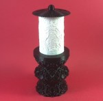 ΗΛΕΚΤΡΙΚΟ ΚΑΝΤΗΛΙ ΜΕ ΤΗΝ ΑΓΙΑ ΑΙΚΑΤΕΡΙΝΗ ΜΙΚΡΟ ΜΑΥΡΟ