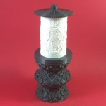 ΗΛΕΚΤΡΙΚΟ ΚΑΝΤΗΛΙ ΜΕ ΤΗΝ ΑΓΙΑ ΑΙΚΑΤΕΡΙΝΗ ΜΙΚΡΟ ΓΚΡΙ