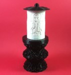 ΗΛΕΚΤΡΙΚΟ ΚΑΝΤΗΛΙ ΜΕ ΤΗΝ ΑΓΙΑ ΑΚΥΛΙΝΑ ΜΙΚΡΟ ΜΑΥΡΟ