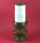 ΗΛΕΚΤΡΙΚΟ ΚΑΝΤΗΛΙ ΜΕ ΤΗΝ ΑΓΙΑ ΑΚΥΛΙΝΑ ΜΙΚΡΟ ΧΡΥΣΟ