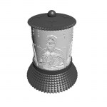 ΗΛΕΚΤΡΙΚΟ ΚΑΝΤΗΛΙ ΜΕ ΤΟΝ ΑΓΙΟ ΑΛΕΞΙΟ ΑΣΗΜΙ