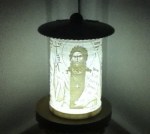 ΗΛΕΚΤΡΙΚΟ ΚΑΝΤΗΛΙ ΜΕ ΤΟΝ ΑΓΙΟ ΑΛΕΞΙΟ ΜΙΚΡΟ