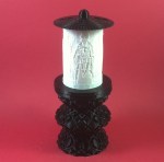 ΗΛΕΚΤΡΙΚΟ ΚΑΝΤΗΛΙ ΜΕ ΤΟΝ ΑΓΙΟ ΑΝΔΡΟΜΑΧΟ ΜΙΚΡΟ ΜΑΥΡΟ