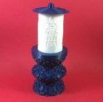 ΗΛΕΚΤΡΙΚΟ ΚΑΝΤΗΛΙ ΜΕ ΤΟΝ ΑΓΙΟ ΑΝΔΡΟΜΑΧΟ ΜΙΚΡΟ ΜΠΛΕ