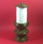 ΗΛΕΚΤΡΙΚΟ ΚΑΝΤΗΛΙ ΜΕ ΤΟΝ ΑΓΙΟ ΑΝΔΡΟΜΑΧΟ ΜΙΚΡΟ ΧΡΥΣΟ