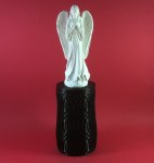 Άγαλμα Αγγέλου σε καντήλι πρότυπο μαύρο