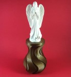 Άγαλμα Αγγέλου σε καντήλι στρόβιλος χρυσό