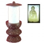 ΗΛΕΚΤΡΙΚΟ ΚΑΝΤΗΛΙ ΜΕ ΤΗΝ ΑΓΙΑ ΑΝΘΙΑ ΜΙΚΡΟ ΧΑΛΚΟΥ