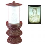 ΗΛΕΚΤΡΙΚΟ ΚΑΝΤΗΛΙ ΜΕ ΤΗΝ ΑΓΙΑ ΑΝΤΙΓΟΝΗ ΜΙΚΡΟ ΧΑΛΚΟΥ