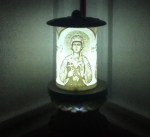 ΗΛΕΚΤΡΙΚΟ ΚΑΝΤΗΛΙ ΜΕ ΤΗΝ ΑΓΙΑ ΑΡΓΥΡΗ ΜΙΚΡΟ