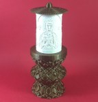 ΗΛΕΚΤΡΙΚΟ ΚΑΝΤΗΛΙ ΜΕ ΤΗΝ ΑΓΙΑ ΑΡΓΥΡΗ ΜΙΚΡΟ ΧΡΥΣΟ