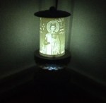 ΗΛΕΚΤΡΙΚΟ ΚΑΝΤΗΛΙ ΜΕ ΤΟΝ ΑΓΙΟ ΑΡΓΥΡΙΟ ΜΙΚΡΟ