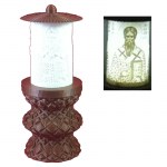 ΗΛΕΚΤΡΙΚΟ ΚΑΝΤΗΛΙ ΜΕ ΤΟΝ ΑΓΙΟ ΑΡΙΣΤΙΩΝΑ ΜΙΚΡΟ ΧΑΛΚΟΥ