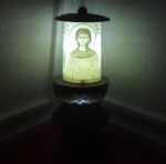 ΗΛΕΚΤΡΙΚΟ ΚΑΝΤΗΛΙ ΜΕ ΤΗΝ ΑΓΙΑ ΑΣΠΑΣΙΑ ΜΙΚΡΟ