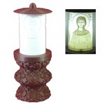 ΗΛΕΚΤΡΙΚΟ ΚΑΝΤΗΛΙ ΜΕ ΤΗΝ ΑΓΙΑ ΑΣΠΑΣΙΑ ΜΙΚΡΟ ΧΑΛΚΟΥ