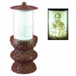 ΗΛΕΚΤΡΙΚΟ ΚΑΝΤΗΛΙ ΜΕ ΤΟΝ ΑΓΙΟ ΑΘΑΝΑΣΙΟ ΜΙΚΡΟ ΧΑΛΚΟΥ