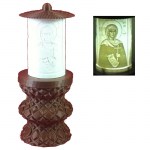 ΗΛΕΚΤΡΙΚΟ ΚΑΝΤΗΛΙ ΜΕ ΤΗΝ ΑΓΙΑ ΑΘΗΝΑ ΜΙΚΡΟ ΧΑΛΚΟΥ