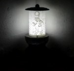 ΗΛΕΚΤΡΙΚΟ ΚΑΝΤΗΛΙ ΜΕ ΤΟΝ ΑΓΙΟ ΑΒΕΡΚΙΟ ΜΙΚΡΟ