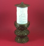 ΗΛΕΚΤΡΙΚΟ ΚΑΝΤΗΛΙ ΜΕ ΤΟΝ ΑΓΙΟ ΑΧΙΛΛΕΑ ΜΙΚΡΟ ΧΡΥΣΟ