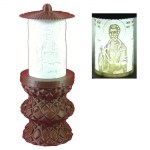 ΗΛΕΚΤΡΙΚΟ ΚΑΝΤΗΛΙ ΜΕ ΤΟΝ ΑΓΙΟ ΑΧΙΛΛΕΑ ΜΙΚΡΟ ΧΑΛΚΟΥ