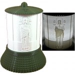 ΗΛΕΚΤΡΙΚΟ ΚΑΝΤΗΛΙ ΜΕ ΤΗΝ ΑΓΙΑ ΔΑΦΝΗ ΛΑΔΙ