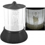 ΗΛΕΚΤΡΙΚΟ ΚΑΝΤΗΛΙ ΜΕ ΤΗΝ ΑΓΙΑ ΔΑΦΝΗ ΓΚΡΙ