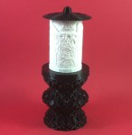 ΗΛΕΚΤΡΙΚΟ ΚΑΝΤΗΛΙ ΜΕ ΤΟΝ ΜΥΣΤΙΚΟ ΔΕΙΠΝΟ ΜΙΚΡΟ ΜΑΥΡΟ