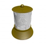 ΗΛΕΚΤΡΙΚΟ ΚΑΝΤΗΛΙ ΜΕ ΤΟΝ ΑΓΙΟ ΔΟΜΕΤΙΟ ΧΡΥΣΟ