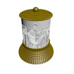 ΗΛΕΚΤΡΙΚΟ ΚΑΝΤΗΛΙ ΜΕ ΤΟΝ ΑΓΙΟ ΔΩΡΟΘΕΟ ΧΡΥΣΟ