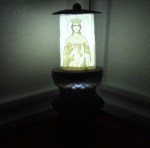 ΗΛΕΚΤΡΙΚΟ ΚΑΝΤΗΛΙ ΜΕ ΤΗΝ ΑΓΙΑ ΕΙΡΗΝΗ ΜΙΚΡΟ