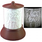 ΗΛΕΚΤΡΙΚΟ ΚΑΝΤΗΛΙ ΜΕ ΤΑ ΕΙΣΟΔΙΑ ΤΗΣ ΘΕΟΤΟΚΟΥ ΧΑΛΚΟΥ