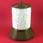 ΗΛΕΚΤΡΙΚΟ ΚΑΝΤΗΛΙ ΜΕ ΤΑ ΕΙΣΟΔΙΑ ΤΗΣ ΘΕΟΤΟΚΟΥ ΧΡΥΣΟ